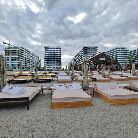 아파트 Sole By Axxis Nova - Luxury 70mp Cu Terasa Si La Mare, Acces Direct Pe Plaja Axxis Bluflag - Nord - Parcare Gratuita 마마이아