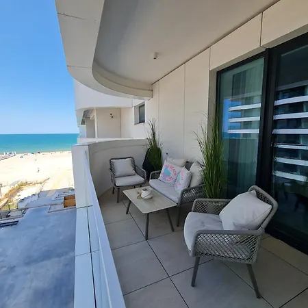 Sole By Axxis Nova - Luxury 70mp Cu Terasa Si La Mare, Acces Direct Pe Plaja Axxis Bluflag - Nord - Parcare Gratuita شقة *