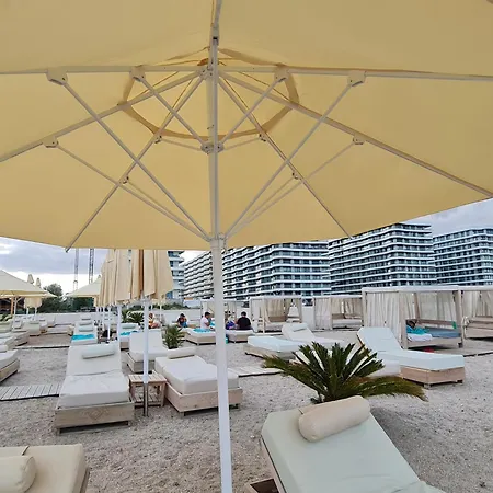 Sole By Axxis Nova - Luxury 70mp Cu Terasa Si La Mare, Acces Direct Pe Plaja Axxis Bluflag - Nord - Parcare Gratuita مامايا