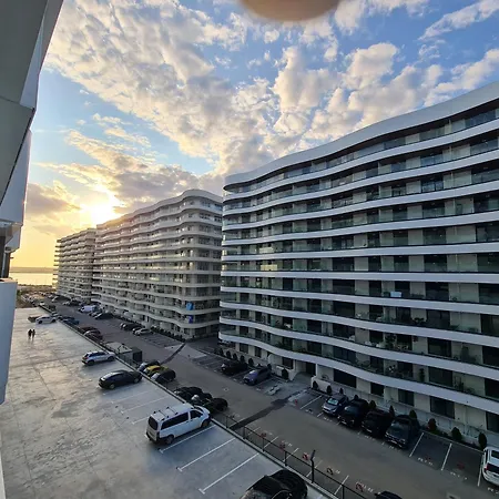 Sole By Axxis Nova - Luxury 70mp Cu Terasa Si La Mare, Acces Direct Pe Plaja Axxis Bluflag - Nord - Parcare Gratuita شقة مامايا