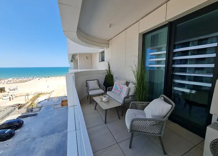 Sole By Axxis Nova - Luxury 70mp Cu Terasa Si La Mare, Acces Direct Pe Plaja Axxis Bluflag - Nord - Parcare Gratuita Apartamento *