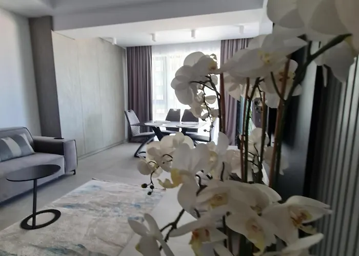 Apartamento Sole By Axxis Nova - Luxury 70mp Cu Terasa Si La Mare, Acces Direct Pe Plaja Axxis Bluflag - Nord - Parcare Gratuita Mamaia