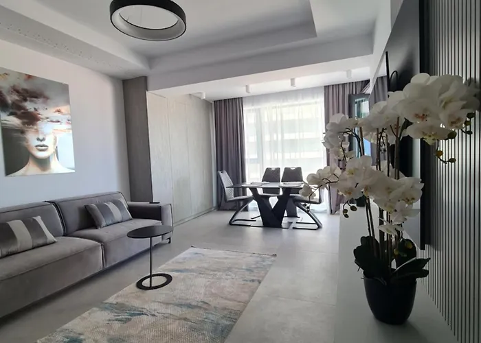 Sole By Axxis Nova - Luxury 70mp Cu Terasa Si La Mare, Acces Direct Pe Plaja Axxis Bluflag - Nord - Parcare Gratuita Mamaia