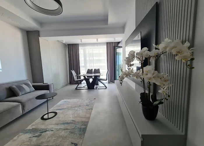 Sole By Axxis Nova - Luxury 70mp Cu Terasa Si La Mare, Acces Direct Pe Plaja Axxis Bluflag - Nord - Parcare Gratuita