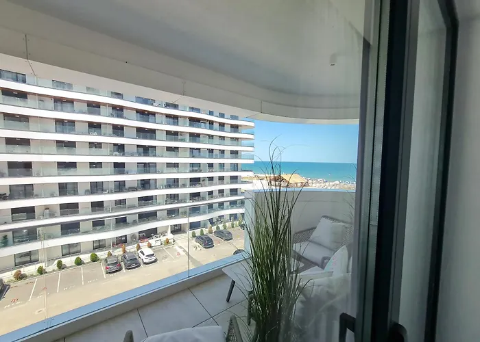 Sole By Axxis Nova - Luxury 70mp Cu Terasa Si La Mare, Acces Direct Pe Plaja Axxis Bluflag - Nord - Parcare Gratuita Apartamento