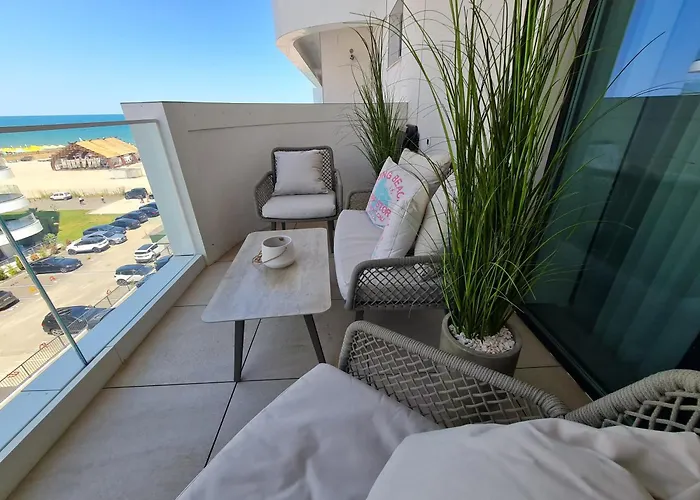 Apartamento Sole By Axxis Nova - Luxury 70mp Cu Terasa Si La Mare, Acces Direct Pe Plaja Axxis Bluflag - Nord - Parcare Gratuita