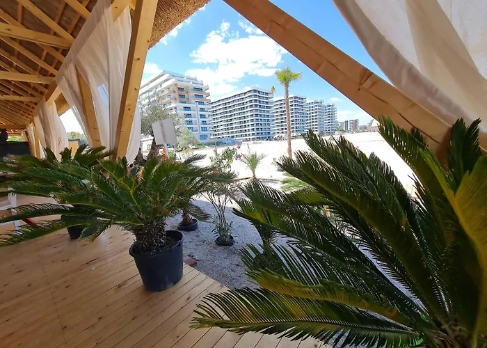 Sole By Axxis Nova - Luxury 70mp Cu Terasa Si La Mare, Acces Direct Pe Plaja Axxis Bluflag - Nord - Parcare Gratuita Mamaia