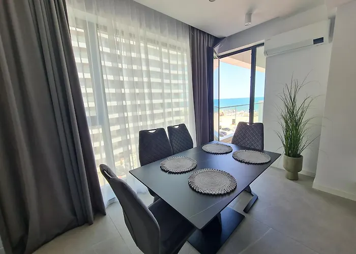 Sole By Axxis Nova - Luxury 70mp Cu Terasa Si La Mare, Acces Direct Pe Plaja Axxis Bluflag - Nord - Parcare Gratuita Mamaia