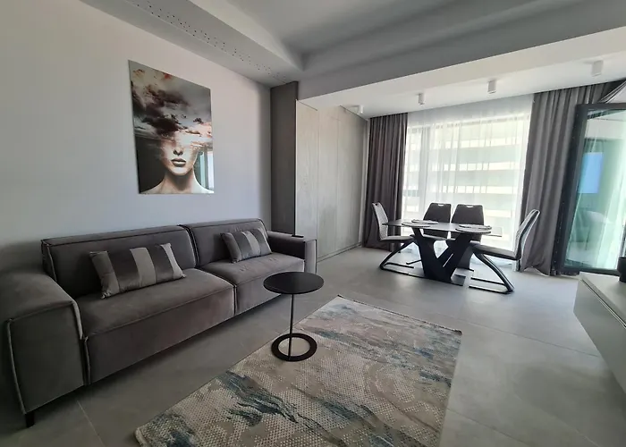 Sole By Axxis Nova - Luxury 70mp Cu Terasa Si La Mare, Acces Direct Pe Plaja Axxis Bluflag - Nord - Parcare Gratuita Mamaia