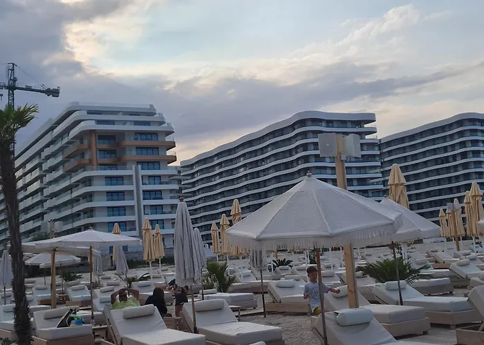 Sole By Axxis Nova - Luxury 70mp Cu Terasa Si La Mare, Acces Direct Pe Plaja Axxis Bluflag - Nord - Parcare Gratuita Mamaia