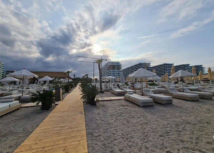 Sole By Axxis Nova - Luxury 70mp Cu Terasa Si La Mare, Acces Direct Pe Plaja Axxis Bluflag - Nord - Parcare Gratuita Mamaia