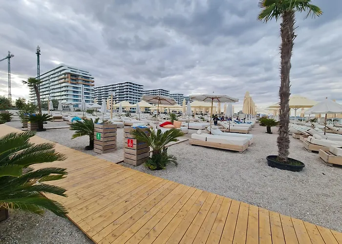 Sole By Axxis Nova - Luxury 70mp Cu Terasa Si La Mare, Acces Direct Pe Plaja Axxis Bluflag - Nord - Parcare Gratuita *