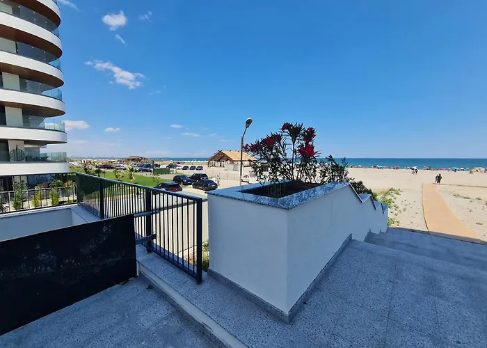 Sole By Axxis Nova - Luxury 70mp Cu Terasa Si La Mare, Acces Direct Pe Plaja Axxis Bluflag - Nord - Parcare Gratuita Mamaia